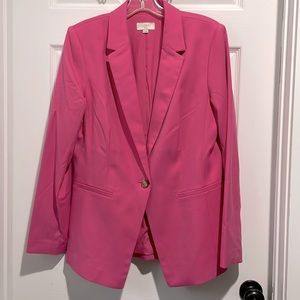 LOFT Outlet Pink Blazer 10